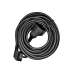 Cable alargador EDM 23603 Negro 10 m Flexible