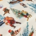 Stain-proof resined tablecloth Belum  Christmas Landscape 100 x 140 cm