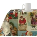 Dėmėms atspari derva dengta staltiesė Belum Vintage Christmas Spalvotas 300 x 150 cm