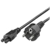 Cable de Alimentación 3GO CTREBOL 1,2 m Negro