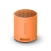 Dankzij de draagbare Bluetooth®-luidsprekers Sony SRSXB100D Oranje