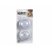 Luz quitamiedos Kipit EG042 Blanco Negro Polipropileno Poliestireno 2 Piezas (12 Unidades)