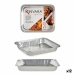 Set de Tăvi Aluminiu 32,5 x 26 x 3,8 cm 3 Piese (12 Unități)