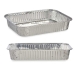 Set de Tăvi Aluminiu 31,5 x 20,5 x 5,8 cm 4 Piese (12 Unități)