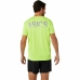 Maglia a Maniche Corte Uomo Asics Katakana Verde