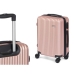 Kuffert-sæt Pink Striber 3 Dele