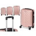 Set of suitcases Pink 3 Pieces