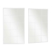 Espejo de pared JY21099W Blanco Ventana 90 x 150 x 2 cm Rectangular