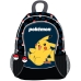 Mochila Escolar Pokémon Pokeball Azul Preto 30 x 40 x 15 cm