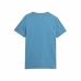 Heren-T-Shirt met Korte Mouwen 4F M304 Blauw Indigo