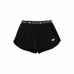 Damen-Sportshorts 4F Quick-Drying Schwarz