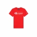 Kortærmet T-shirt til Børn Champion Crewneck  Rød