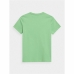 Dětské tričko s krátkým rukávem 4F M294  Canary Zelená