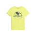 Maglia a Maniche Corte Bambino 4F JTSM012  Giallo