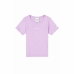 Camisola de Manga Curta Infantil Champion Crewneck Lavanda