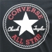 Barne Kortermet T-skjorte Converse  Core Chuck Taylor Patch  Blå