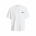 Heren-T-Shirt met Korte Mouwen Jack & Jones bari Back Wit Mannen