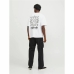 Heren-T-Shirt met Korte Mouwen Jack & Jones bari Back Wit Mannen