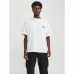 Heren-T-Shirt met Korte Mouwen Jack & Jones bari Back Wit Mannen