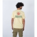 T-shirt Hurley Evd Exp Sun Is Shinning Gul Mænd