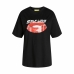 Heren-T-Shirt met Korte Mouwen Jack & Jones Jxkora Loose Zwart Vrouw