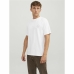 Heren-T-Shirt met Korte Mouwen Jack & Jones lushield Wit Mannen