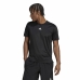 Heren-T-Shirt met Korte Mouwen Adidas Aeroready HIIT Back Zwart