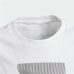 Camiseta de Manga Corta Infantil Adidas Iron Man Graphic Blanco