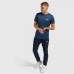 Herren Kurzarm-T-Shirt Ellesse Malbe  Blau