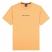 T-Shirt met Korte Mouwen Champion Crewneck M Oranje