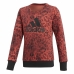 Damessweater zonder Capuchon Adidas YG Crew Sweat Zalm