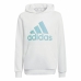 Kinderhoodie Adidas Blauw Wit