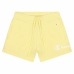 Pantaloncini Sportivi da Donna Champion Drawcord Pocket Giallo