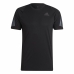 Herren Kurzarm-T-Shirt Adidas Run Icon Schwarz