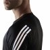 Футболка с коротким рукавом мужская Adidas Run Icon Чёрный
