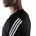 Herren Kurzarm-T-Shirt Adidas Run Icon Schwarz