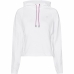 Sudadera con Capucha Mujer Calvin Klein Performance Blanco