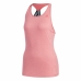 Ermeløs dame-t-skjorte Adidas 3 Stripes Tank Rosa