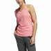 Ärmlös sporttröja Dam Adidas 3 Stripes Tank Rosa