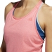 Dames Mouwloos T-shirt Adidas 3 Stripes Tank Roze