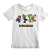 Koszulka z krótkim rękawem dla dzieci Super Mario Running Pose Biały