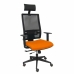Kancelářská židle s opěrkou hlavky P&C B10CRPC Oranžový