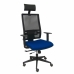 Chaise de Bureau avec Appui-tête P&C B10CRPC Blue marine