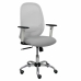 Chaise de Bureau P&C 354CRRP Avec accoudoirs Blanc Gris Gris clair