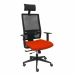 Kancelářská židle s opěrkou hlavky P&C B10CRPC Tmavě oranžová