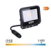 LED spotlight EDM 70401 Black Series Negru F 20 W 12,4 x 10,6 x 2,8 cm (6400 K)