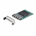 Cabo USB Startech OR41GI-NETWORK-CARD Preto/Verde