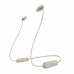 Slušalke Bluetooth Sony WI-C100 Bež