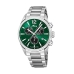 Reloj Hombre Lotus 18690/4 Verde Plateado