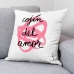 Cushion cover Decolores Amor Multicolour 50 x 50 cm Cotton Spanish